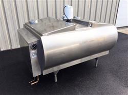 Image 250 Gallon MUELLER Refrigerated Jacketed Bulk Milk Tank - Stainless Steel - 2 from Bid-on-Equipment.com