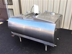 Image 250 Gallon MUELLER Refrigerated Jacketed Bulk Milk Tank - Stainless Steel - 3 from Bid-on-Equipment.com