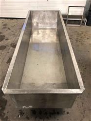 Image Stainless Steel Tub on Casters - 2 from Bid-on-Equipment.com