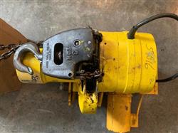 Image 3 Ton YALE LIFT-TECH BUDGIT Man Guard Electric Chain Hoist with Motor Driver Trolly - 2 from Bid-on-Equipment.com