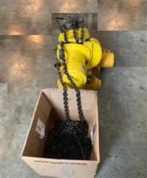 Image 3 Ton YALE LIFT-TECH BUDGIT Man Guard Electric Chain Hoist with Motor Driver Trolly - 6 from Bid-on-Equipment.com