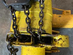 Image 3 Ton YALE LIFT-TECH BUDGIT Man Guard Electric Chain Hoist with Motor Driver Trolly - 7 from Bid-on-Equipment.com