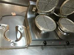 Image WELLS Double Waffle Cone Baker Iron - NSF - 3 from Bid-on-Equipment.com