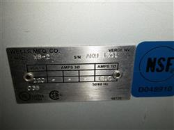 Image WELLS Double Waffle Cone Baker Iron - NSF - 4 from Bid-on-Equipment.com