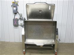Image 40 Gallon MARKET FORGE Gas Tilt Skillet Braising Pan with Draw Off Valve - Model 40P-STGL - 2 from Bid-on-Equipment.com