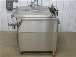 Image 40 Gallon MARKET FORGE Gas Tilt Skillet Braising Pan with Draw Off Valve - Model 40P-STGL - 8 from Bid-on-Equipment.com
