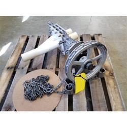 Image 2in SALINA VORTEX WYE Line Diverter Valve Manual Chainwheel - 6 from Bid-on-Equipment.com