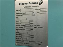 Image CLEAVER BROOKS Boiler - Model CBEX-E 200-500-50ST - 2 from Bid-on-Equipment.com