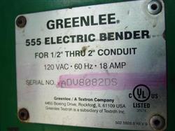 Image GREENLEE 555 Conduit Bender 1/2" to 2" Rigid Shoes - 5 from Bid-on-Equipment.com