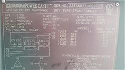 Image SQUARE D Power Cast II Transformer - 2 from Bid-on-Equipment.com