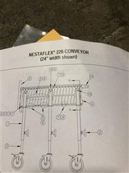 Image NESTAFLEX 226 Flexible Portable Conveyor - 6 from Bid-on-Equipment.com