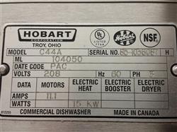 Image HOBART C44A Dishwasher - Refurbished - 4 from Bid-on-Equipment.com