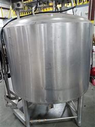 Image Jacketed Mixing Tank with 2 Mixing Motors - All Stainless Steel, with Drives for Each Motor - 1 from Bid-on-Equipment.com