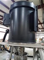 Image Jacketed Mixing Tank with 2 Mixing Motors - All Stainless Steel, with Drives for Each Motor - 10 from Bid-on-Equipment.com
