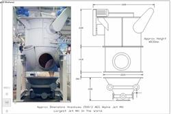 Image HOSOKAWA ALPINE 1500 AFG Jet Mill - MAF556 - 1 from Bid-on-Equipment.com