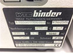 Image WTC BINDER BD-53 Type 1705309900312 Lab Oven - 3 from Bid-on-Equipment.com