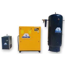 Image 50 HP EATON COMPRESSOR EM-RTS3-50 Polar Air Rotary Screw Compressor Package with Dryer and Receiver - 231 CFM - 1 from Bid-on-Equipment.com