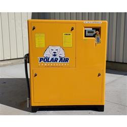 Image 50 HP EATON COMPRESSOR EM-RTS3-50 Polar Air Rotary Screw Compressor Package with Dryer and Receiver - 231 CFM - 5 from Bid-on-Equipment.com