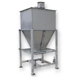 Image 45 Cu. Ft. Hopper with Rare Earth Magnet - Stainless Steel - 1 from Bid-on-Equipment.com