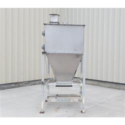 Image 45 Cu. Ft. Hopper with Rare Earth Magnet - Stainless Steel - 3 from Bid-on-Equipment.com