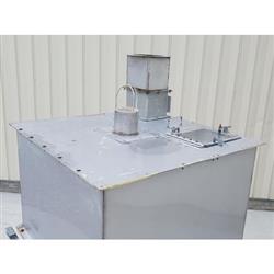 Image 45 Cu. Ft. Hopper with Rare Earth Magnet - Stainless Steel - 4 from Bid-on-Equipment.com