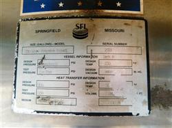 Image 200 Gallon STAINLESS FABRICATION Jacketed Mixing Tank - 6 from Bid-on-Equipment.com