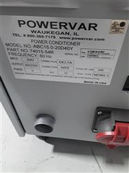 Image POWERVAR ABC15.0-20D40Y Series 2000 Global Power Conditioner Interface Transformer - 5 from Bid-on-Equipment.com