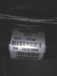Image 8ft NORDSON Hot Melt Adhesive hand gun Hose - Model 274798, Rectangle Plug - 2 from Bid-on-Equipment.com