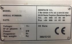 Image MESPACK Pouch Filler and Sealer - 8 from Bid-on-Equipment.com