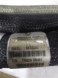 Image 10ft NORDSON 107289C Hot Melt Adhesive Hose - Rectangle Plug - 6 from Bid-on-Equipment.com