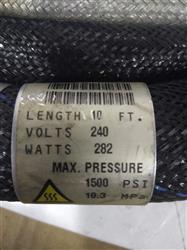 Image 10ft NORDSON 107289C Hot Melt Adhesive Hose - Rectangle Plug - 7 from Bid-on-Equipment.com