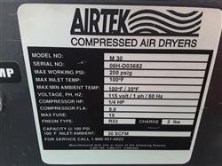 Image AIRTEK M-30 Compressed Air Dryer - 4 from Bid-on-Equipment.com