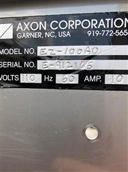 Image AXON EZ-100 Shrink Sleeve Labeler / Tamper Evident Neck Band Applicator - 11 from Bid-on-Equipment.com