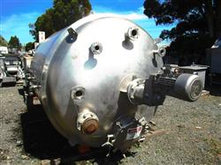Image 1500 Gallon STAINLESS FABRICATION Jacketed Agitated Reactor - Stainless Steel - 5 from Bid-on-Equipment.com