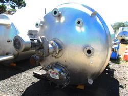 Image 1500 Gallon STAINLESS FABRICATION Jacketed Agitated Reactor - Stainless Steel - 6 from Bid-on-Equipment.com
