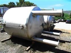 Image 1500 Gallon STAINLESS FABRICATION Jacketed Agitated Reactor - Stainless Steel - 9 from Bid-on-Equipment.com