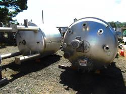 Image 1500 Gallon STAINLESS FABRICATION Jacketed Agitated Reactor - Stainless Steel - 10 from Bid-on-Equipment.com