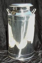 Image 10 Gallon BCAST Milk Can - Stainless Steel, New - 1 from Bid-on-Equipment.com