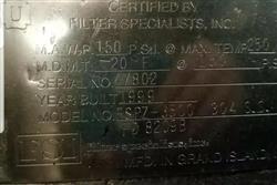 Image FSI 14 Bag Filter - Stainless Steel - 4 from Bid-on-Equipment.com