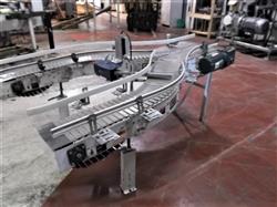 Image ARROWHEAD Dual Lane Slat Top Y Conveyor 10 Inches Wide with Lane Diverter - 1 from Bid-on-Equipment.com