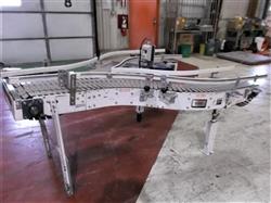 Image ARROWHEAD Dual Lane Slat Top Y Conveyor 10 Inches Wide with Lane Diverter - 6 from Bid-on-Equipment.com