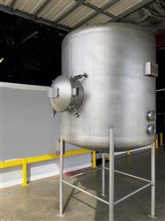 Image 1,000 Gallon Aseptic Storage Tank - 316L Stainless Steel - 1 from Bid-on-Equipment.com