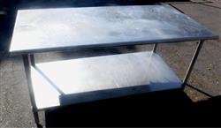 Image Food Grade Stainless Steel Work Table - 1 from Bid-on-Equipment.com