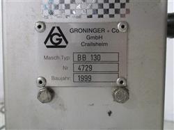 Image GRONINGER ZSK800 Centrifugal Bowl Cap Sorter with BB130 Conveyor-Elevator-Feeder - 10 from Bid-on-Equipment.com