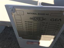 Image 4,016 Sq. Ft. GEA FES INC. Horizontal Shell and Tube Heat Exchanger - 3 from Bid-on-Equipment.com