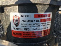 Image MARCH TE-5.5S-MD Seal-Less Centrifugal Magnetic Drive Pump - 2 from Bid-on-Equipment.com