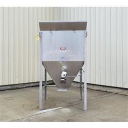 Image 100 Cu. Ft. Hopper Bin - Stainless Steel - 3 from Bid-on-Equipment.com