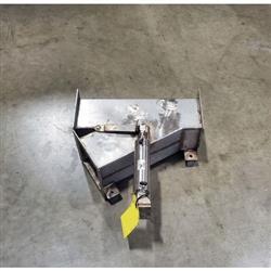 Image 6in Sq. Gravity Y Diverter Valve - Stainless Steel - 4 from Bid-on-Equipment.com