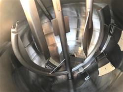 Image 300 Gallon GROEN Jacketed Mix Kettle with Double Motion Inclined Scrape Surface Agitation - 3 from Bid-on-Equipment.com