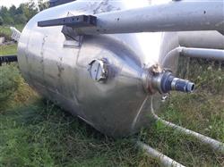 Image 750 Gallon Tank - Stainless Steel - 3 from Bid-on-Equipment.com
